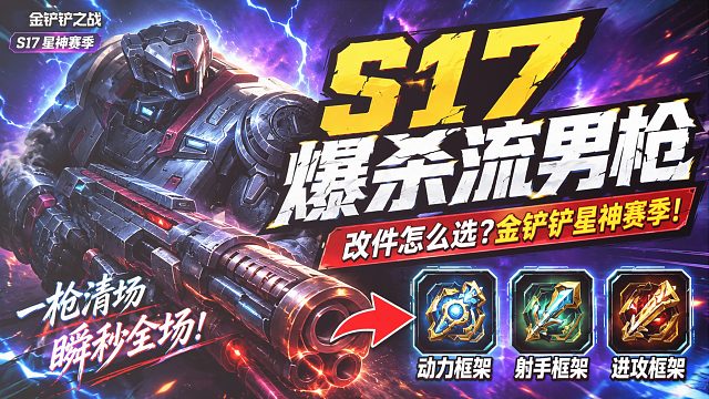 男枪改件怎么选？五套主流核心改件优先级公式全解析