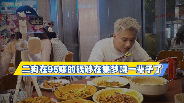二狗在95赚的钱够在集梦赚一辈子了