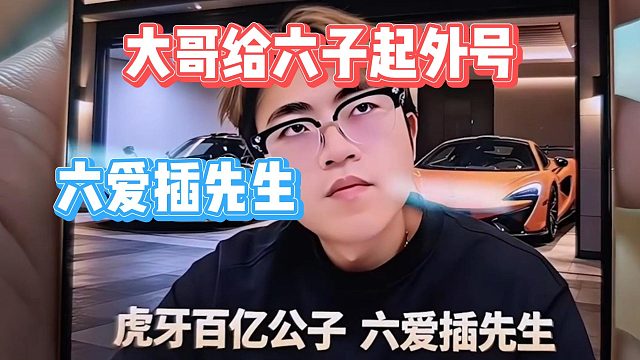 大哥给六子起外号，六爱插先生