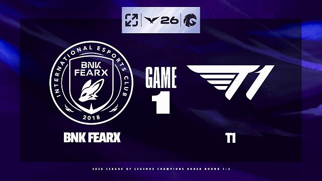 [LCK]【BFX vs T1】第一局速看丨2026LCK第二轮丨20260530