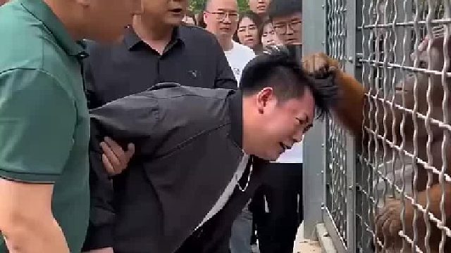 拿棍子那个人是不是跟人家有仇啊