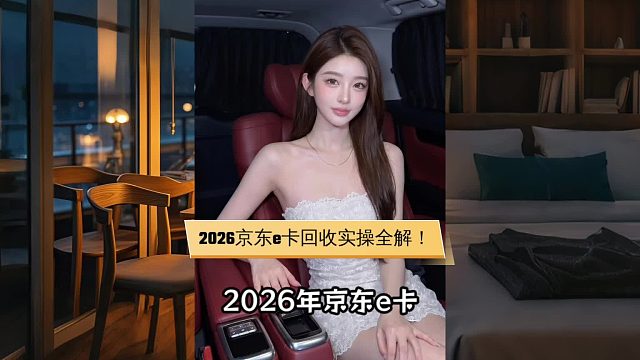 2026京东e卡回收实操全解！