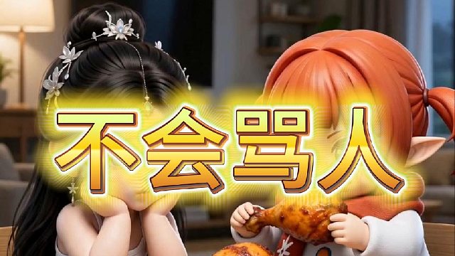 不会骂人