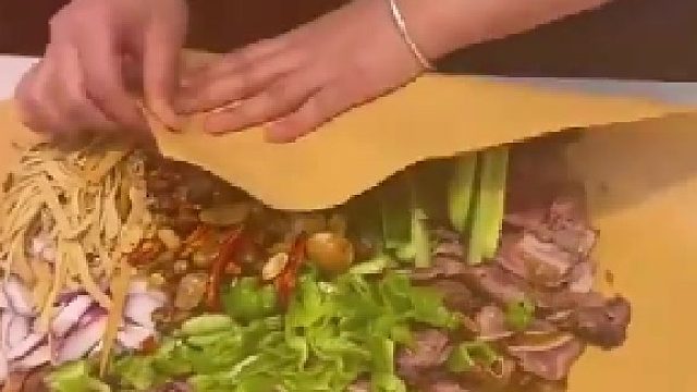 打包中药的方式，用来打包饭菜也挺不错