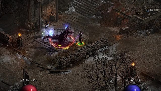 【战斗蜗牛】暗黑2新DLC3.2版-手持无限末日术士
