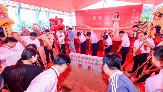 总投资15亿元！惠东盒米村项目奠基打造粤港澳大湾区零碳农业三产融合新标杆