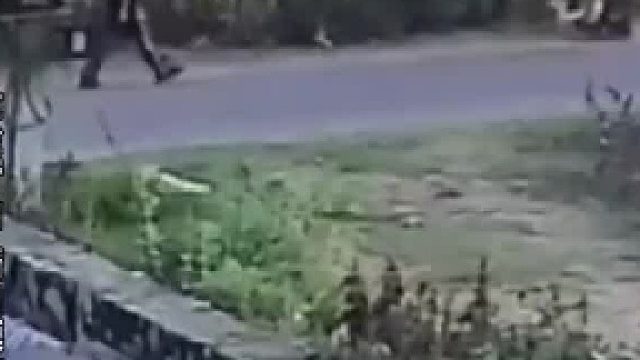 路过时突然被流浪狗攻击，为了自救 一拳将狗撂倒，网友：他配得上这个走路姿势