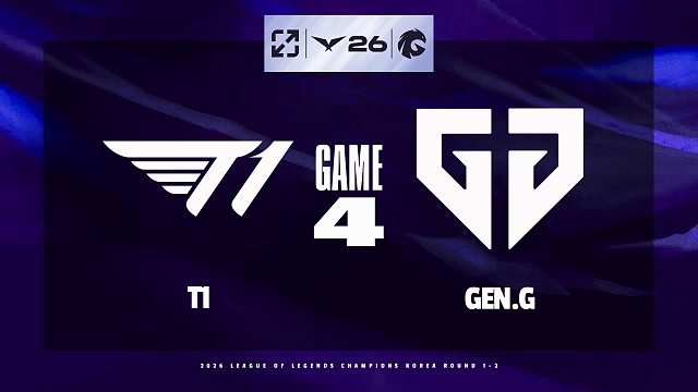 [LCK]【T1 vs GEN】第四局速看丨2026LCK赛区MSI晋级赛丨20260614