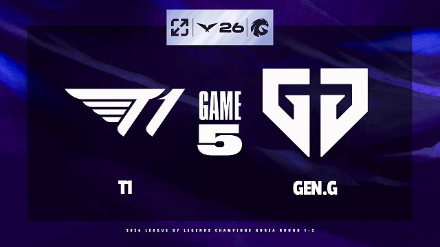 [LCK]【T1 vs GEN】第五局速看丨2026LCK赛区MSI晋级赛丨20260614