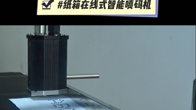 典码-纸箱在线式智能喷码机