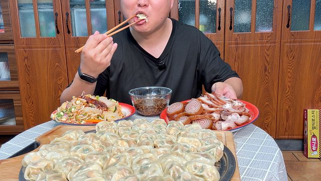 网友让我自己包顿饺子，OK啦，味道嘎嘎香