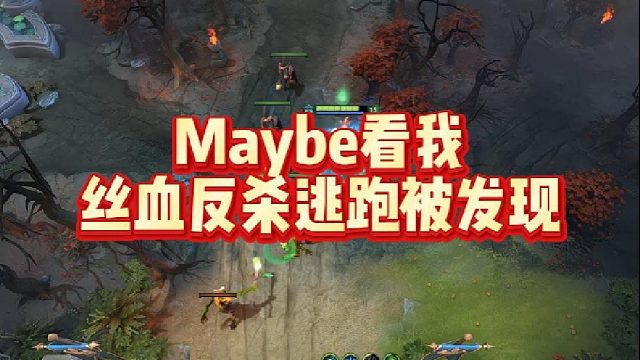 Maybe看我丝血反杀，逃跑被发现