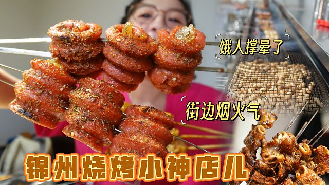 【逛吃锦州】超有烟火气的夫妻小烧烤！便宜又好吃！饿人给撑漾了