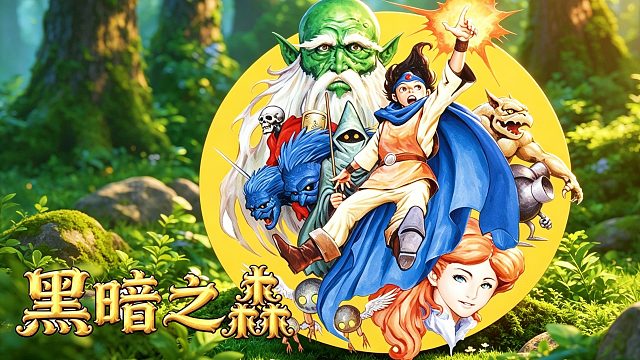 街机游戏《黑暗之森》，大肚腩耽误救公主吗