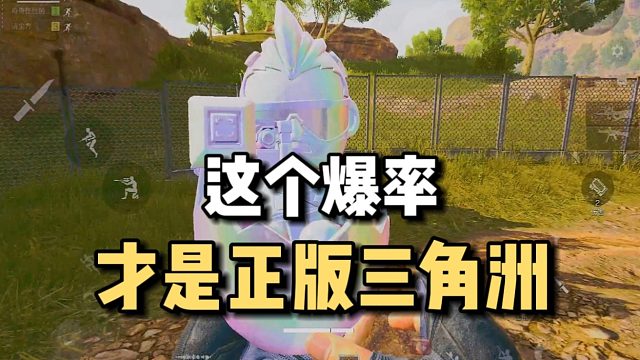 这样的爆率，才是正版三角洲吧！