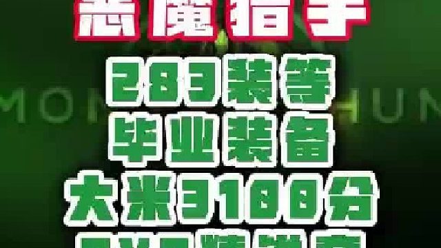 魔兽成品号~恶魔猎手