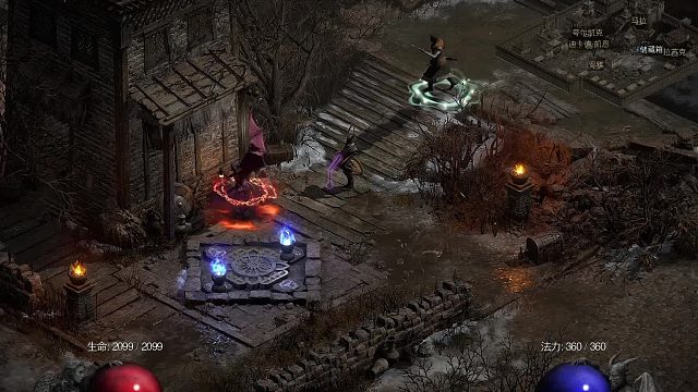 【战斗蜗牛】暗黑2新DLC3.2版-风暴之鞭劈斩格挡术士