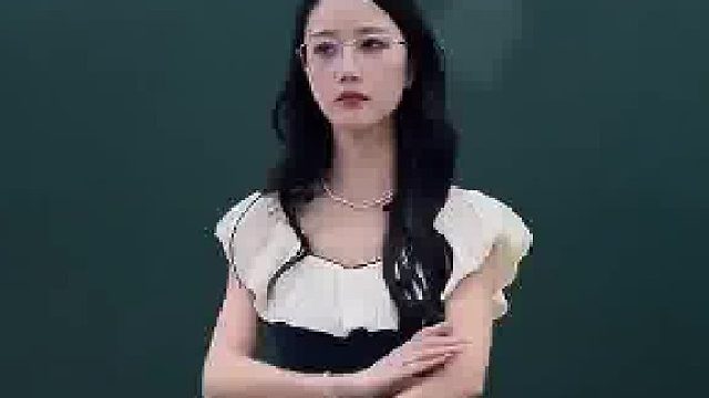 90后女老师前后判若两人，铃一响立刻板起脸  ​