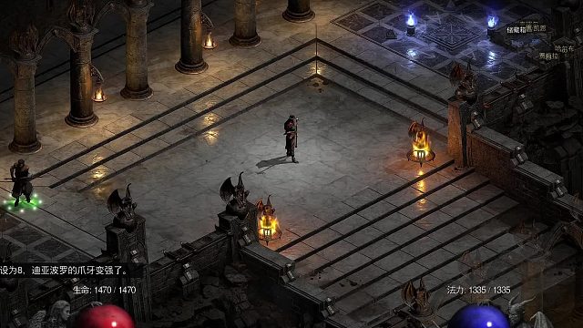 【战斗蜗牛】暗黑2新DLC3.2版-新版着魔连锁闪电法师