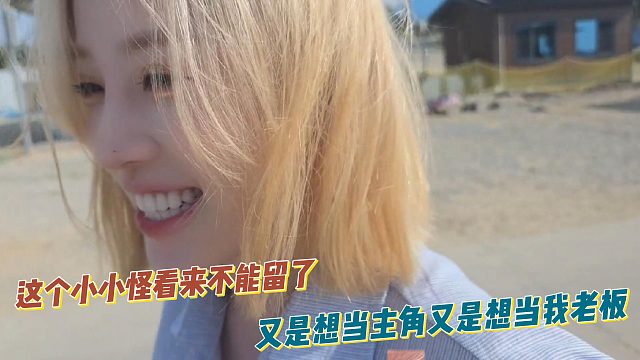这个小小怪看来不能留了，又是想当主角又是想当我老板