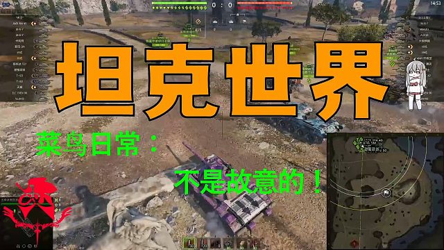 坦克世界—菜鸟日常：不是故意的！
