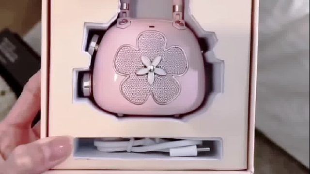 这个小音响太少女了！