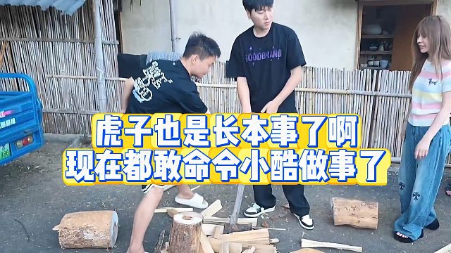 【小小小酷哥】虎子也是长本事了啊  现在都敢命令小酷做事了