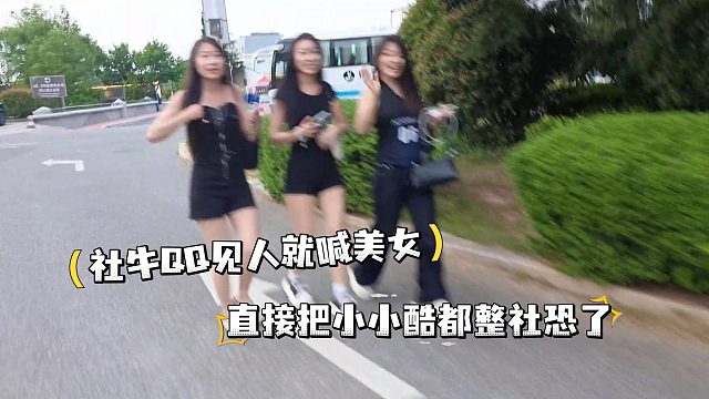 社牛QQ见人就喊美女，直接把小小酷都整社恐了