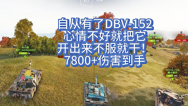 斯特拉特福DBV-152伤害7800 
