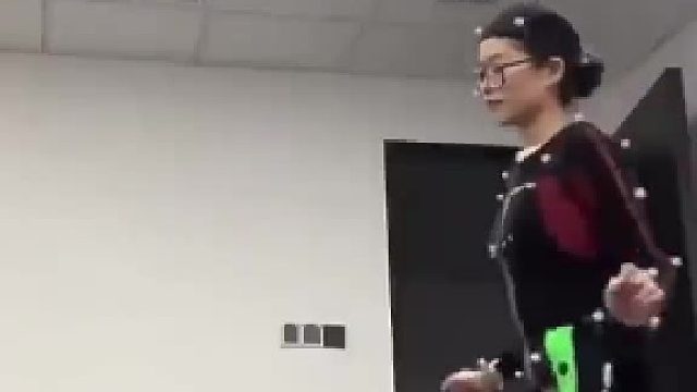 动作捕捉师还原张元英转圈，实在是强的可怕啊