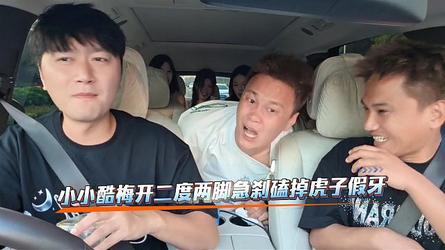小小酷梅开二度两脚急刹磕掉虎子假牙