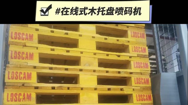 典码-在线式木托盘喷码机