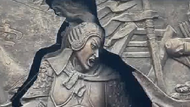 没想到清明上河园的壁雕是轮班制，当真人NPC下班后替换成假的来上班