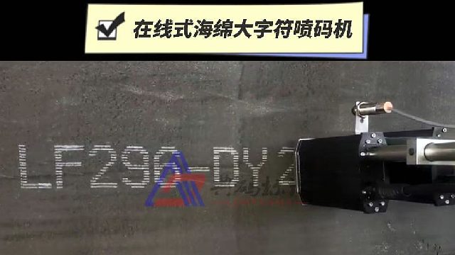 典码-在线式海绵大字符喷码机