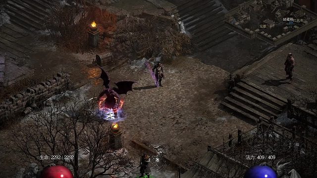 【战斗蜗牛】暗黑2新DLC3.2版-灾祸回响术士多开附魔版