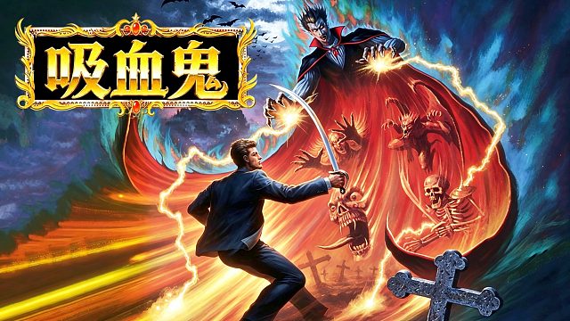 世嘉8位机游戏《吸血鬼》，这很恶魔城