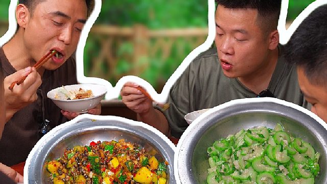 今天和兄弟们挑战用不到100块的菜钱做一桌子的衡阳小炒，有荤有素，你们就说值不值，馋不馋吧