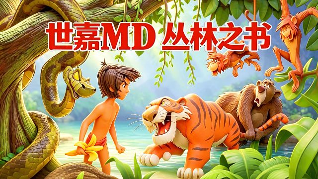 世嘉MD游戏《丛林之书》，又名森林之子