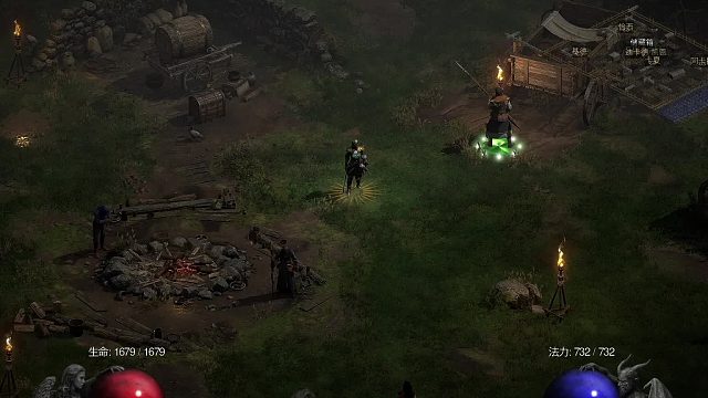 【战斗蜗牛】暗黑2新DLC3.2版-新版平砍火蛇三火法师