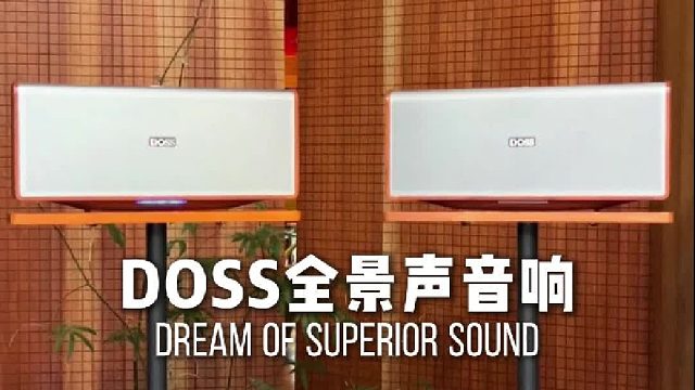 耳朵的温柔 SPA，听歌幸福感拉满！DOSS魔砖MAX全景声音响
