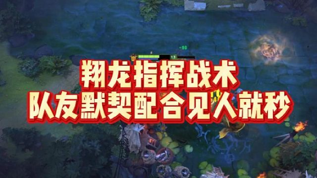 翔龙指挥战术，队友默契配合，见人就秒