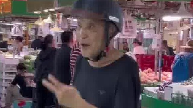 菜市场遇到我这种两米的你会怎么办