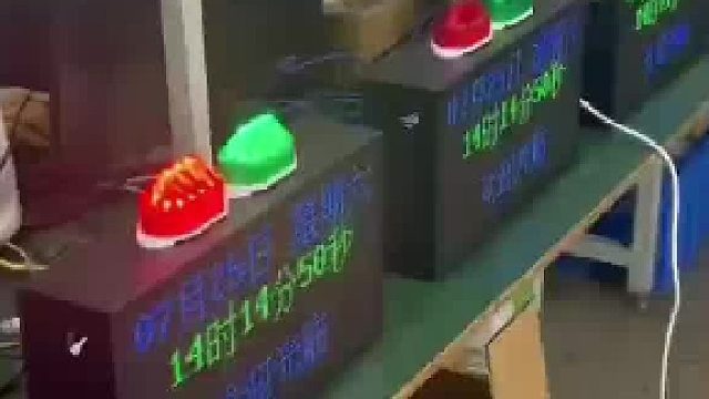 广东狮子王聋哑残障学校医院走廊LED应急声光报警显示屏