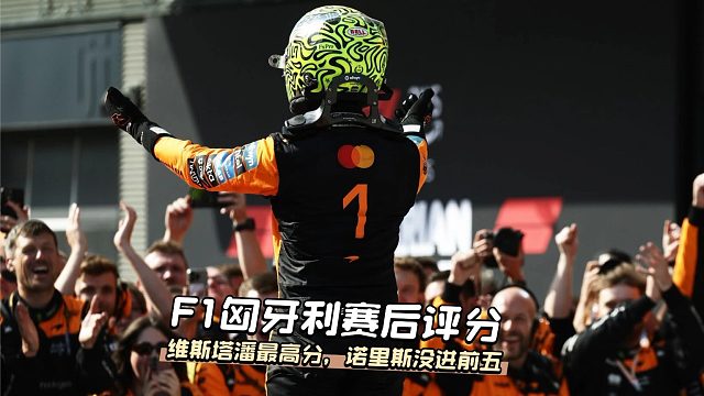 匈牙利站正赛车手评分，诺里斯没进前五