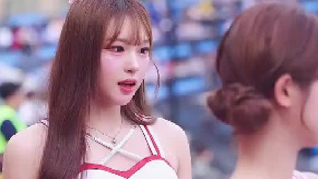 韩国拉拉队 热情的啦啦队
