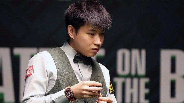 赵心童6:0横扫罗伯逊！离谱准度全方位碾压，强势晋级4强