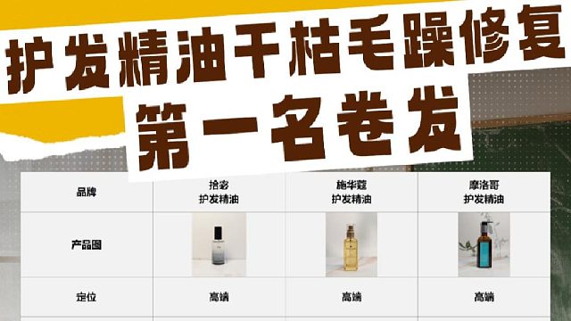 哪款护发精油效果更好？护发精油干枯毛躁修复第一名卷发！不踩坑