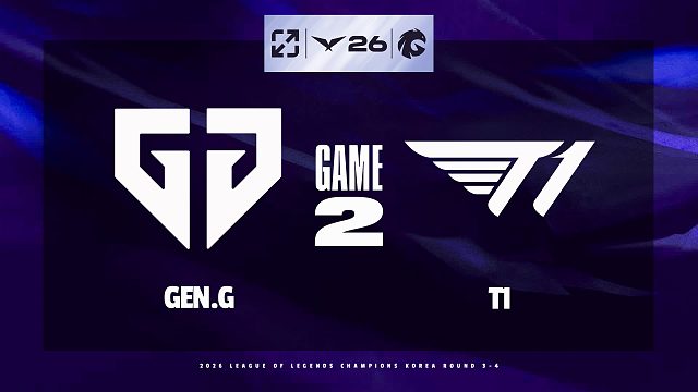 [LCK速看]【GEN vs T1】第二局丨2026LCK第三轮丨20260731