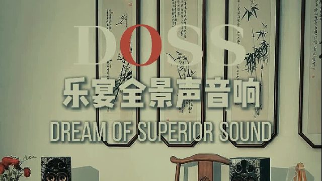 现在听歌、追剧、看电影，都少不了它！DOSS乐宴全景声音响