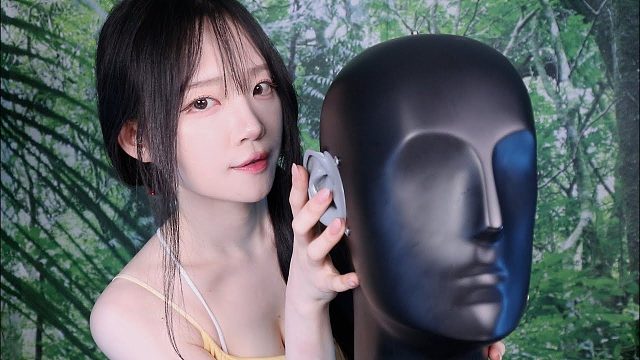 假人头麦克风50分钟助眠声音全套体验